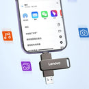 Lenovo SS380 Type-C & USB3.2 Flash Drive 512GB/256GB/128GB/64GB  High Speed Dual Interface Portable Memory U Disk Pendrive