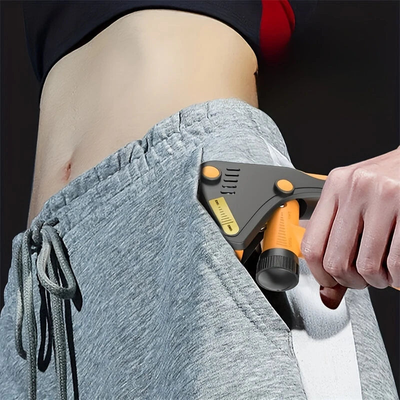 KALOAD 10-120KG Adjustable Hand Grip Strength Trainer Mechanical Counter Forearm Exerciser Power Strengthener for Gym Fitness Equipment with Counting Function