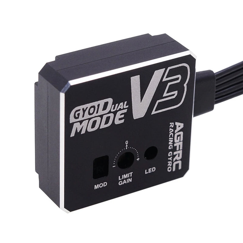 AGFRC GY01 V3 Adjustable Dual Gain Drift Tuned Rated Gyro RC Gyroscope For RC Car Boat