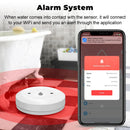 Smart Home Zigbe Water Immersion Sensor Water Leakage Sensor Alarm App Remote Monitoring Water Leak Detector Tuya