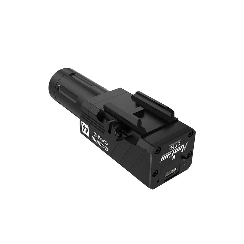 RunCam ScopeCam 2 4K 1/2.5 CMOS 8MP 25mm 35mm Digital Zoom FPV Camera Airsoft Scope Cam IP64 Waterproof Built-in Battery