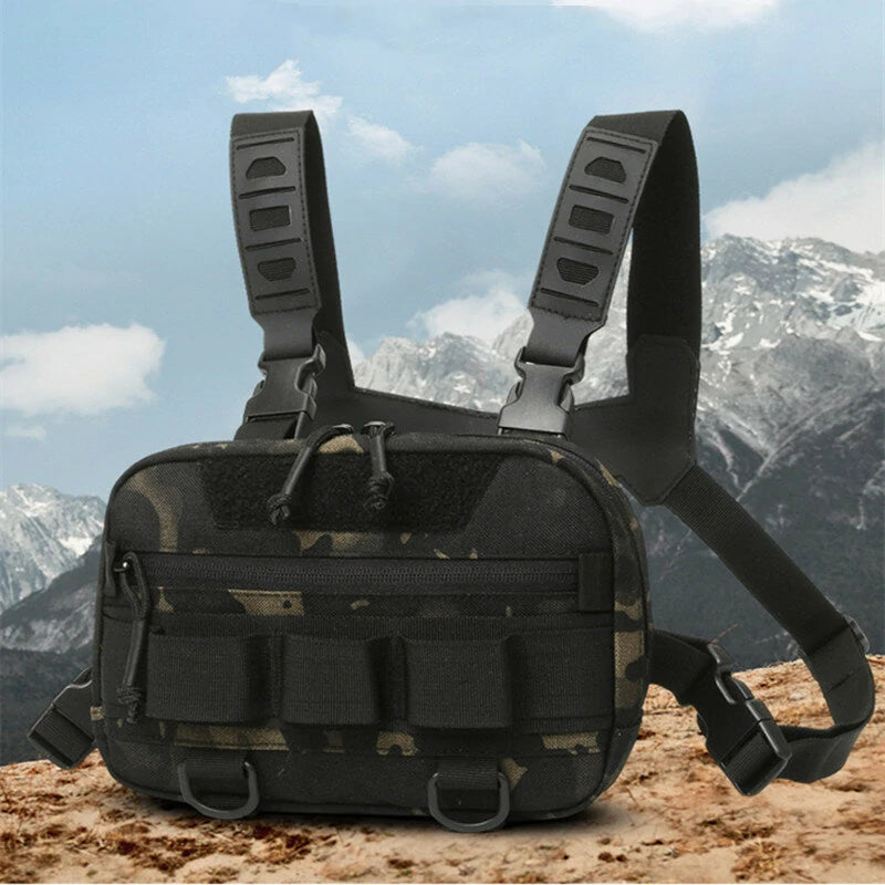 ZANLURE Fishing Mini Tactical Bags 20L Capacity Waterproof Nylon Climbing Camping Backpacks Outdoor Travel Vest Backpack Fanny Pack