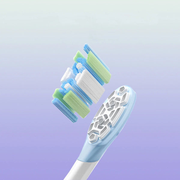 3PCS Replacement Toothbrush Head for XIAOMI Oscillation Electric Toothbrush MES609 & MES610