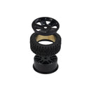 4PCS Upgraded Metal Wheel Rims Tires for SG PINECONE FORSET 2402 1/24 Off-Road RC Cars Vehicles Models Spare Parts Accessories P24-CL01