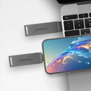 Lenovo LX520 Type-C & USB3.2 Flash Drive 512GB/256GB/128GB/64GB 150MB/s High Speed Pendrive Mobile U Disk Plug and Play