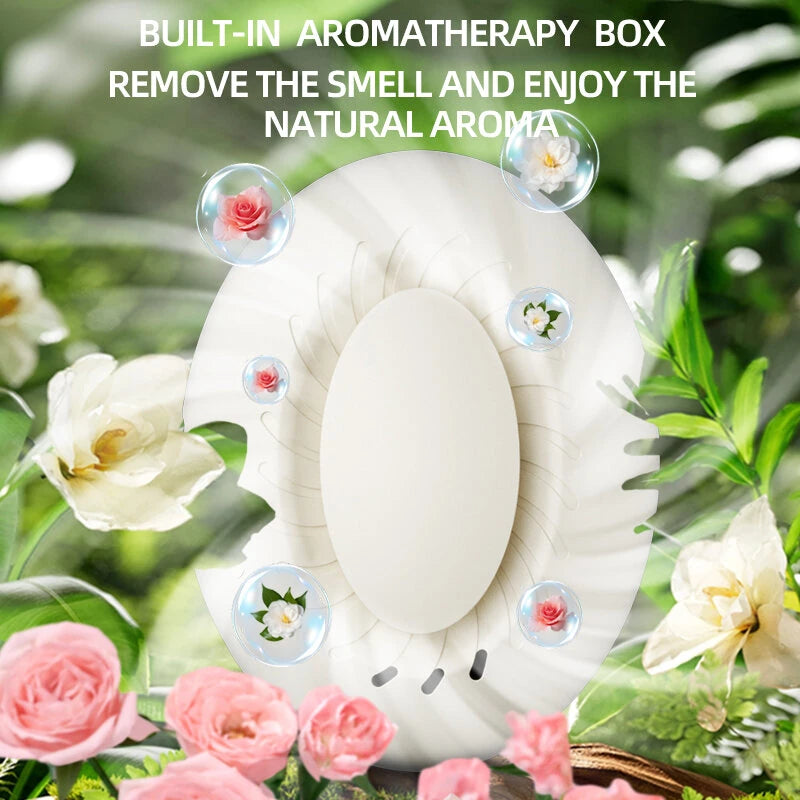 Household Refrigerator Deodorizing Sterilizing Air Purifier 18650mAh 3 Mode Adjustment Intelligent Ozone Deodorizer Fresh-Keeping Sterilization Deodorizer