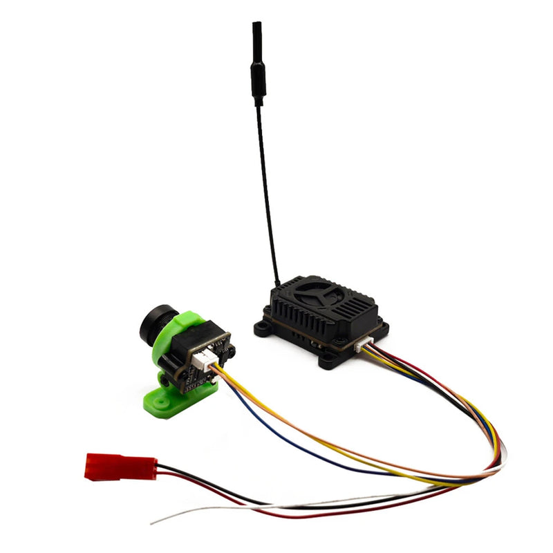 5.8G 48CH 4W Adjustable 2-6S FPV Transmitter VTX CMOS 1000TVL FPV Camera Analog Image Transmission Set Support IRC for FPV Drones