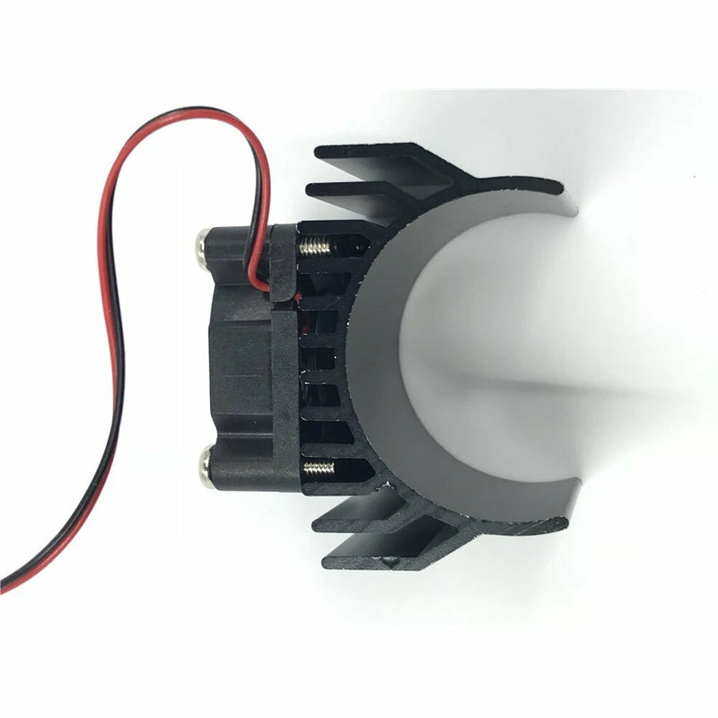Aluminum Alloy 540/550 Motor Heatsink Radiator with Fan JST Connector for 1/8 1/10 RC Car Parts