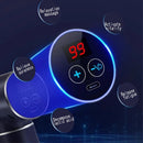 Lenovo Professional Massage Gun with Carrying Case 5-Speed Deep Tissue Percussion 6 Massage Heads for Muscle Recovery Quiet Motor for Home Gym Use