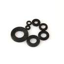 250PCS Nylon Gasket M2 M2.5 M3 M4 M5 M6 M8  High Temperature Insulating Plastic Gasket