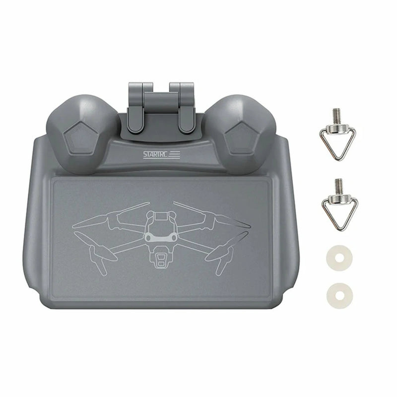 STARTRC 2-in-1 RC 2 Screen Remote Controller Sun Shade Hood Sunshade Protection Cover Shell Case Joystick Protector for DJI MINI 4 PRO / AIR 3 Drone