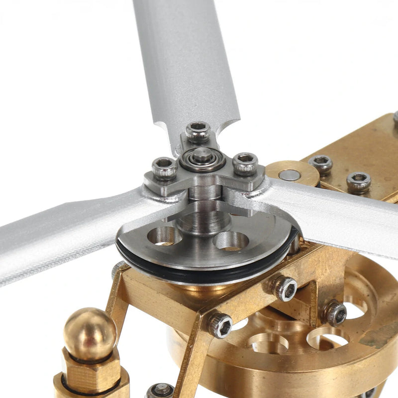 S01 Steam Helicopter Movable Dynamic Model Science Discovery Toys Kids Children Gift