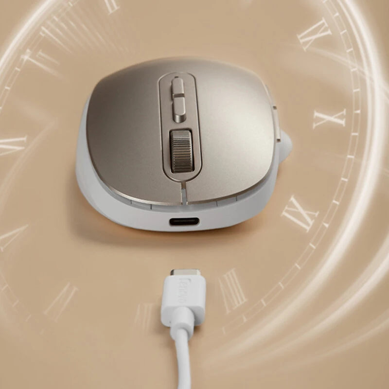 Lenovo M1 Master Wireless bluetooth Mouse 800-4000DPI 60H Continuous Use Time 7-key Ergonomics Mice for Offices PC Laptop Computer