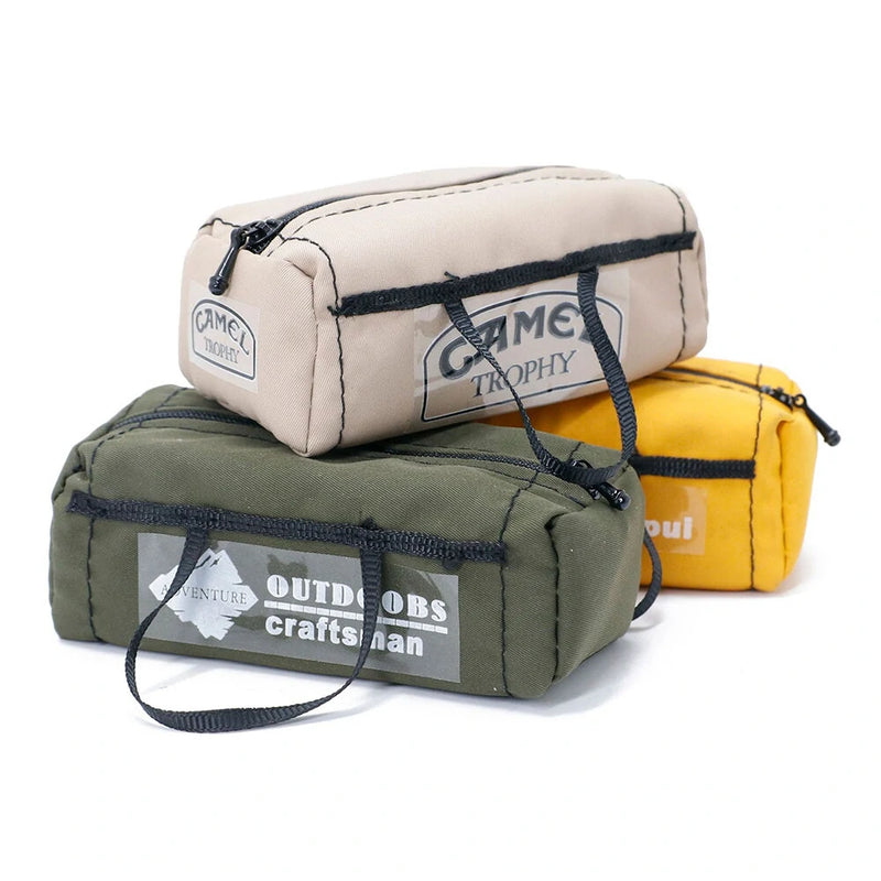 Simulation Roof Storage Luggage Bag Decoration Pouch for RC Crawler Car SCX10 TRX4 RC4WD D90 1/8 1/10 Vehicles Models Parts