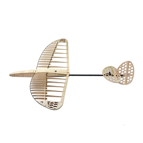 Dancing Wings Hobby FD12 1200mm Wingspan Windrunner Discus Launch Glider Balsa Wood F3K DLG RC Airplane KIT/ KIT+Servos