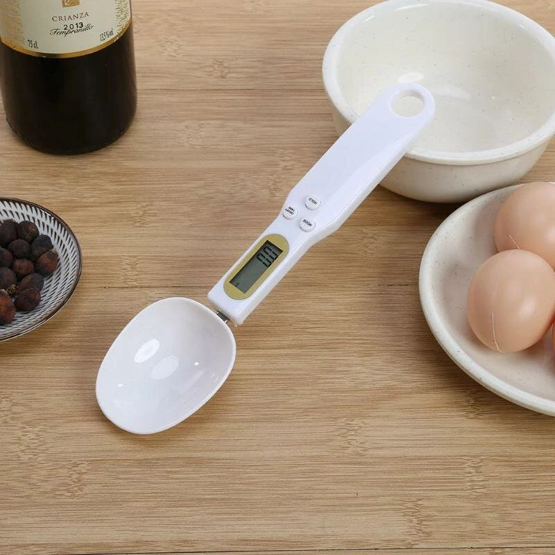 Spoon Scale Measuring Spoon Scale Food Scale Mini Electronic Scale Ingredients Scale Cat Food Dog Food Scale Milk Powder Scale Baking Measuring Spoon