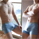 5pcs Men Boxer Briefs Thin Breathable Comfy Quick Drying Stretchy Boxer Underwear Shorts Male Sports Underpants Panties Boxershorts