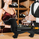 Wine Bottle Rack Alcohol Display Stand Household Dachshund Wine Bottle Holder Novelty Funny Countertop Wines Rack Home Decoration