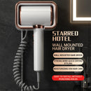 2000W Powerful Ionic Wall-mounted Hair Dryer with Constant Temperature No Damage Hotel Hair Styling 3 Levels