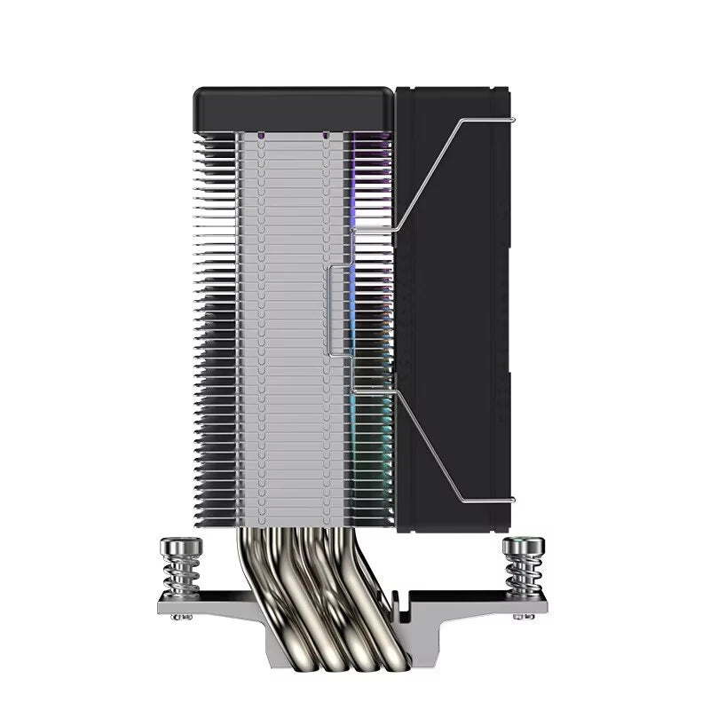 COOLLEO B40S DIG ARGB 4 Heat Pipes CPU Cooler Professional Digital Display Radiator TDP 200W CPU Air Cooler for LGA1700 AM4 AM5