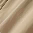 INCERUN Mens Solid Tie Neck Puff Sleeve Loose Shirt