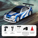 JIABAILE 4301/02/03/04 RTR 1/43 2.4G 4WD Drift RC Car Mini Race LED Light Optional Gyro Radio Control High-Speed Motor On-Road Racing Vehicle Model Boys Gifts Outdoor Toys