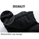 TENGOO HT-09 Heated Vest 9 Heating Areas Oversized Women Men Winter Vest Self Heating Hoodie Vest Usb Electric Thermal Vest Jacket Outdoor Vest