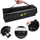 XANES 49*15*15cm Portable E-Bike Lipo Battery Bag Fireproof Waterproof Electric Bicycle Battery Protection Handbag with Charging Port