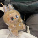 Transparent Acrylic Doll Dustproof Protective Cover for LABUBU V1 V2 V3