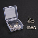 XANES 5Pair Bicycle Chain Link Connector Chain Magic Buttons 6-12 Speed Bicycle Cycling Quick Master Links for Mountain Bike