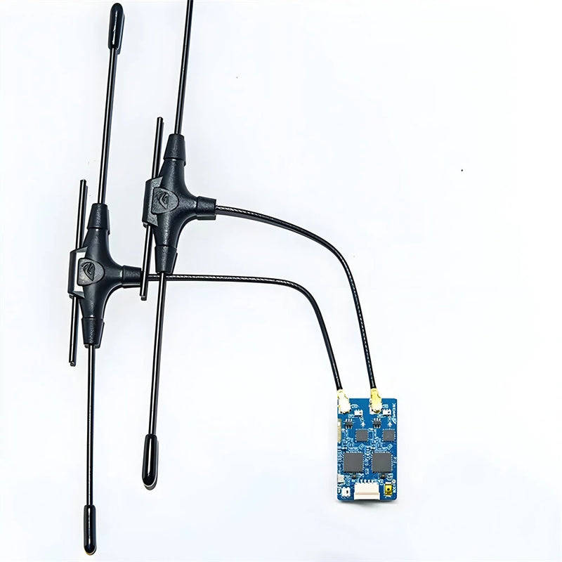 BAYCKRC 900/2400 900MHz/2.4GHz Dual Band Gemini RX ExpressLRS Receiver for FPV Racer Drone
