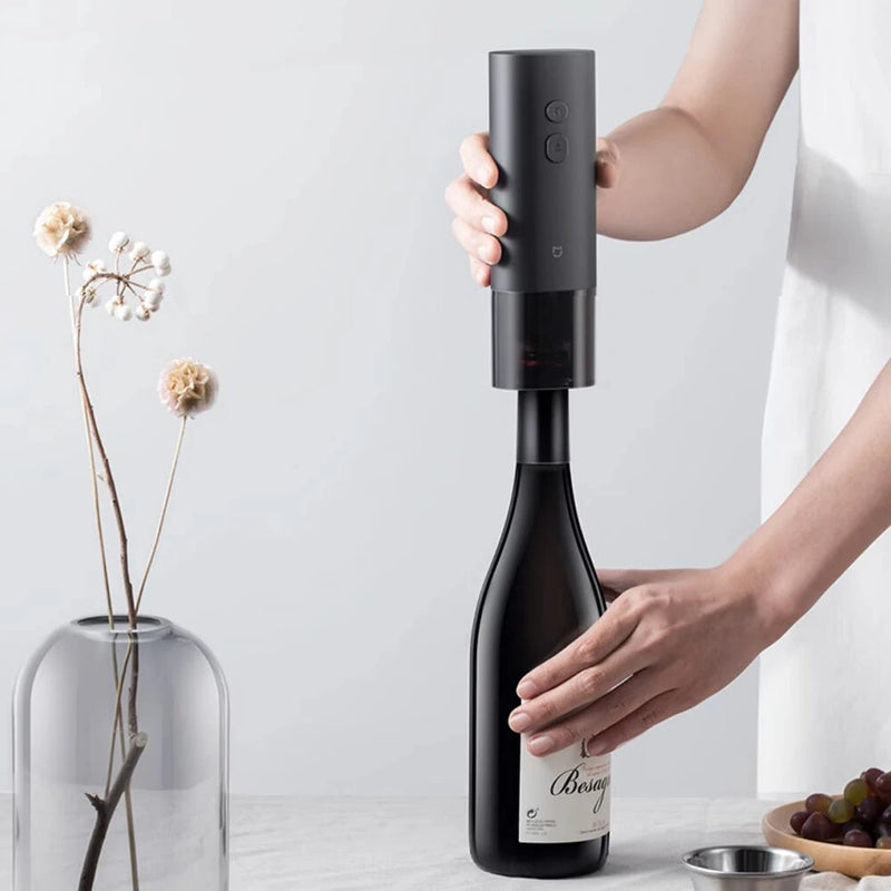 XIAOMI Mijia Electric Red Wine Bottle Opener Wine Opener Household Multi-Function Screwdriver Automatic Wine Bottle Opener Cap Opener Kitchen