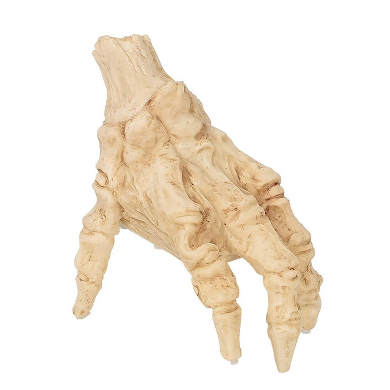 Induction Crawling Ghost Hand with LED Light Halloween Skeleton Hand Realistic Halloween Props Hand Decoration Haunted House Props Costume Props Halloween Haunted House Theme Party Decoration