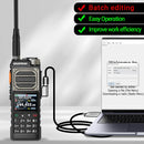 BAOFENG UV-25 PRO GPS Walkie Talkie 10W Multi Band Type-C Charging 5200mAh for UV-5R Amateur Two Way Radio for Traveling