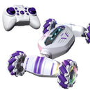 S-002 2.4G 4WD Stunt RC Car Watch Gesture Sensor Induction Deformation LED Light 360 Rotation Twist Drift Radio Remote Control Climbing Vehicle Model Children Kids Electronic Toys