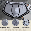 4PCS Men's Underwear Cotton Boxer Shorts Fashion Casual Boxer Shorts High Quality Sleep Panties Comfortable Breathable Underwear