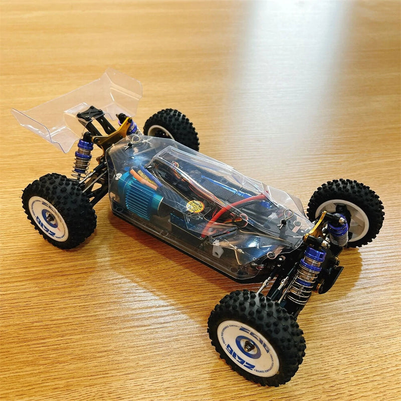 Upgraded Transparent Clear Body Shell for Wltoys 124017 124019 1/12 RC Car Vehicles Models DIY Spare Parts