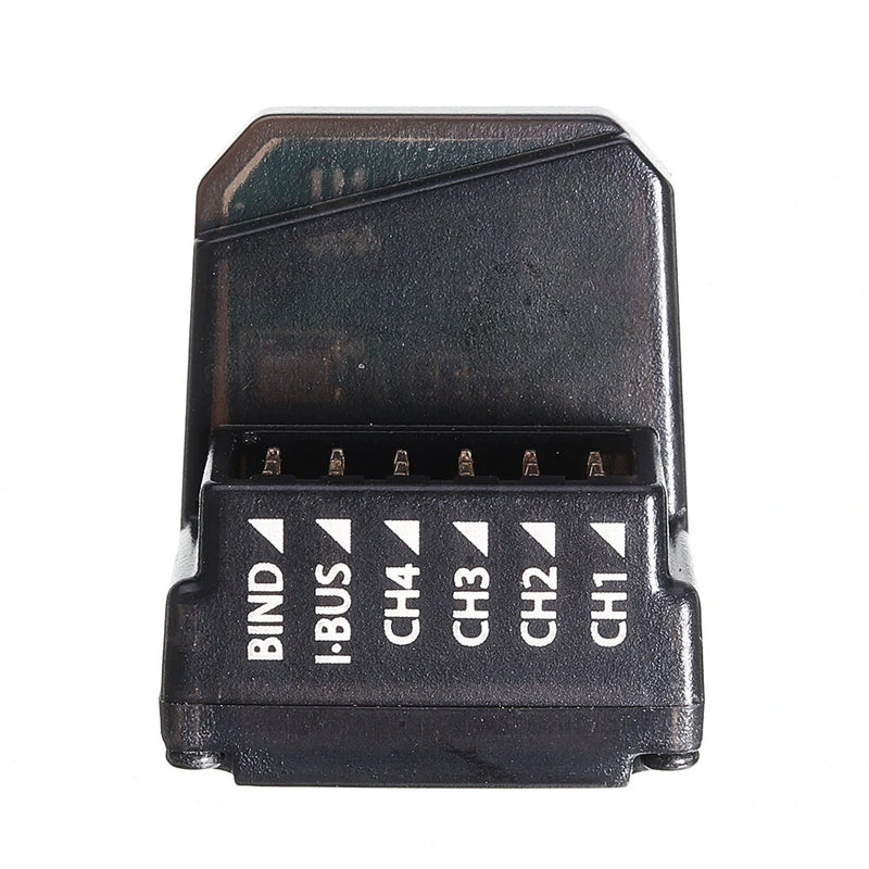 Flysky FGr4S V2 Receiver Built-in Single-Antenna Bidirectional PPM / IBUS Output for NB4 PL18 RC Transmitter