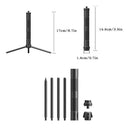 Aluminum Lantern Stand Camping Lamp Pole for Astrolux CL01 CL02 Foldable Light Support Holder Lamp Bracket Camera Phone Tripod Stand For Picnic