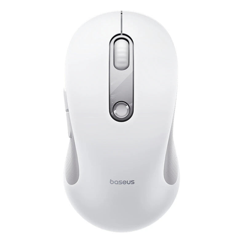 Baseus F02 bluetooth 5.3 Ergonomic Wireless Mouse 1600 DPI 70g Lightweight Portable Mute Mice for Laptop Macbook Computer