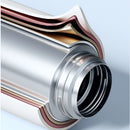 IPRee Vacuum Thermal Kettle Portable Stainless Steel Vacuum Flask with Straw Cute Thermos Bottle Elegant Fashion Coffee Mug School