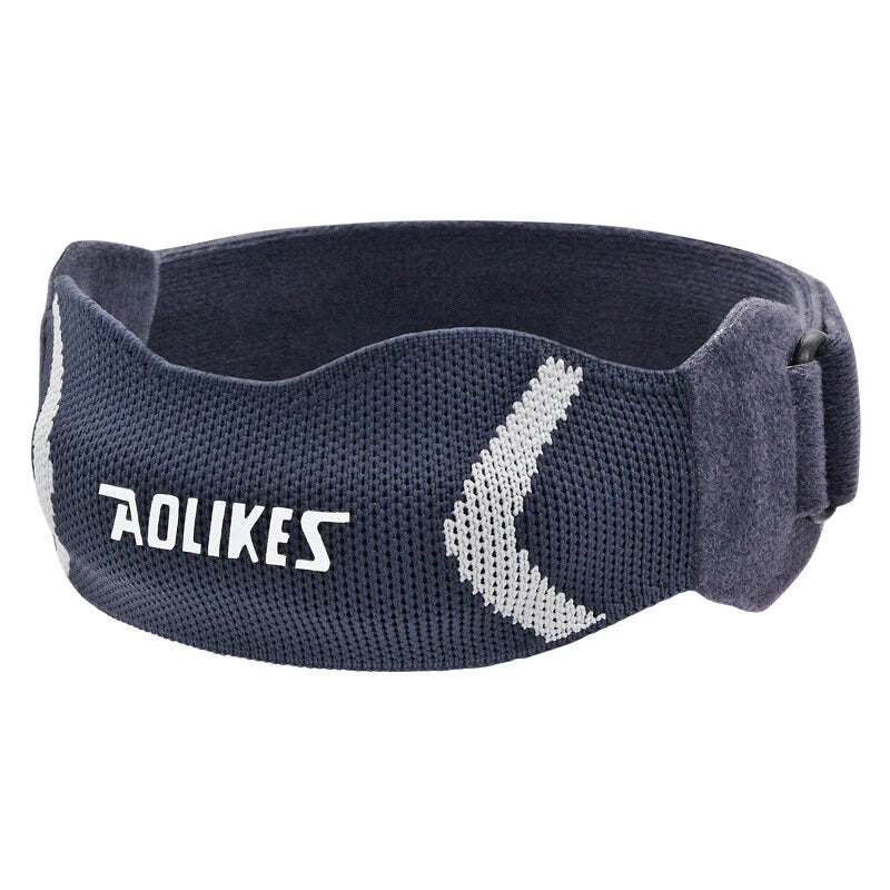 AOLIKES 1PCS Sports Patella Strap Knee Brace Support Silicone Soft Muscle Strength for Arthritis Running Basketball Hiking, Soccer