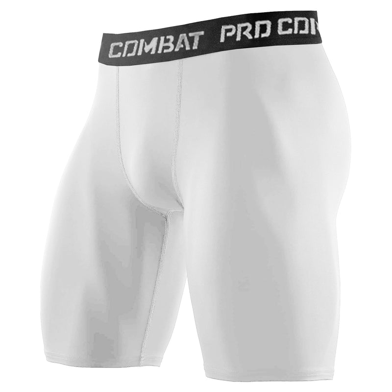 3 Pack Running Shorts Gym Workout Athletic Training Compression Underwear Cool Quick Dry Men's Underwear Long Leg Boxer Shorts
