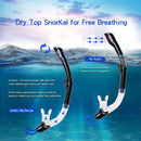 Diving Goggles Snorkel Set with Swimming Goggles, Tube, Adjustable Strap for Women Men Adult Swimming Equipment