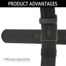 TUSHI 120cm Thick Tactical Belt for Men Automatic Buckle Military Police Duty Belt Tight Nylon Work Tool Belt Casual Waistband