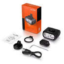 Magicshine HORI 1300 Dual Mount Bike Light 1300 Lumen Cut-Off Beam USB-C Rechargeable Bicycle Headlight IPX6 Waterproof For Road Commuting