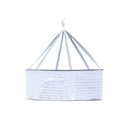 Folding Hanging Drying Rack Mesh Dryer with Zippers For Shrimp Fish Fruit Vegetables Herb