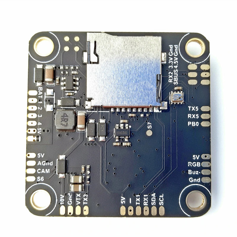 30.5x30.5mm DarwinFPV Betaflight F4 OSD Flight Controller with 10V 4.5V 3.3V BEC and 50A BL_S 2-6S 4IN1 ESC Stack for Darwin129 FPV Racing Drone