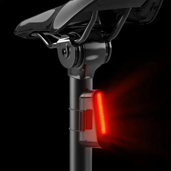 BIKIGHT Smart Bicycles Taillight 5 Modes Brightness 300mAh Battery Type-C Rechargeable Waterproof Warning Rear Light for Cycling