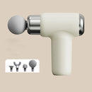 COSHARE Mini Muscle Massage Gun Portable Fascia Gun Electric Massage Gun 6-Speed Adjustable Fitness Muscle Relaxation Massager